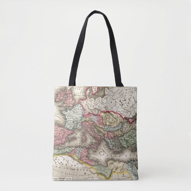 Map of the Roman Empire Tote Bag (Front)