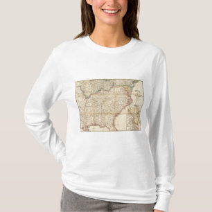 Map of The Seat of Civil War In America T-Shirt