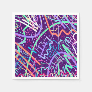 Map of the Stars Napkin