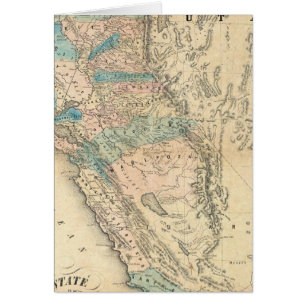 Map of the State of California