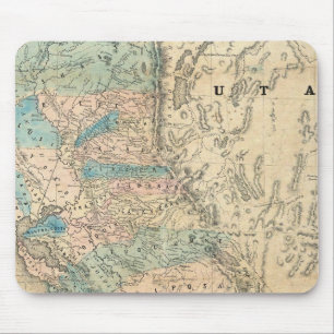 Map of the State of California Mouse Pad