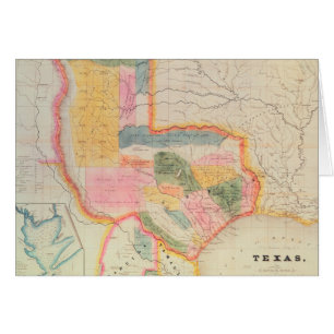 Map of the state of Texas 1835
