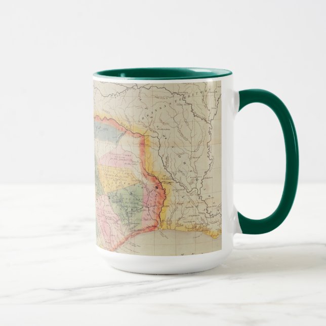 Map of the state of Texas | 1835 Mug (Right)