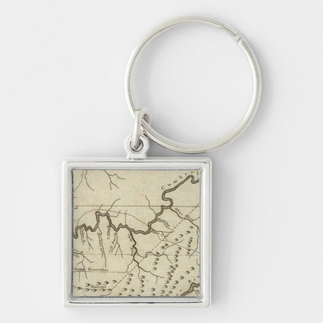 Map of the Tennassee sic Government Key Ring (Front)