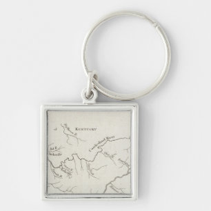 Map of the Tennessee Government Key Ring