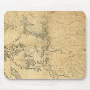 Map of The Territory of The United States Mouse Pad