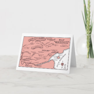 Map of the Truelove River Card
