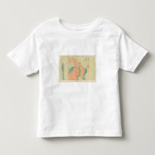 Map Of The Uinkaret Plateau Toddler T-Shirt