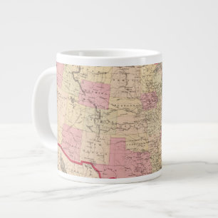 Map of the United States 5 Large Coffee Mug