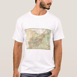Map of the United States 6 T-Shirt