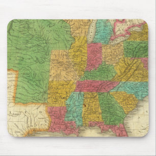 Map of the United States Mouse Pad