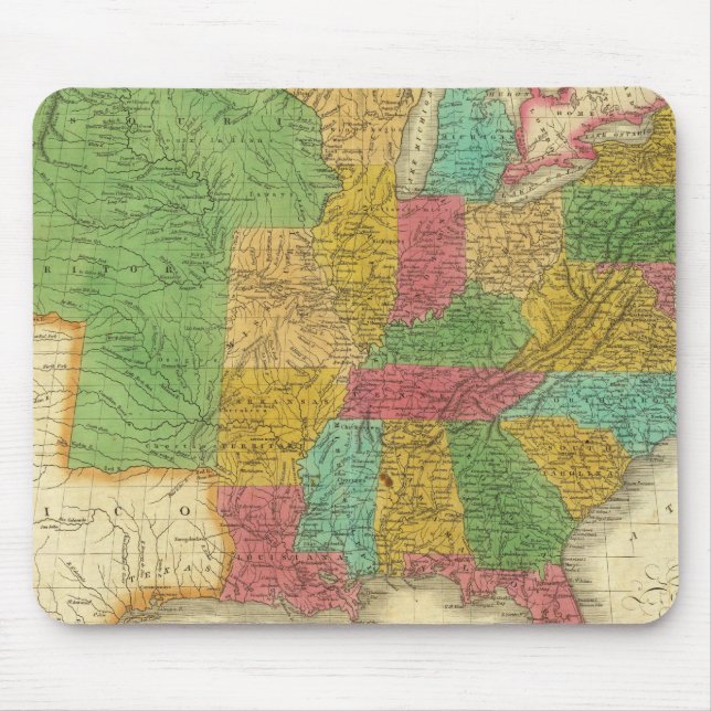 Map of the United States Mouse Pad (Front)