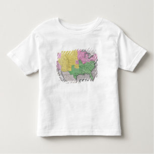 Map of the United States Toddler T-Shirt