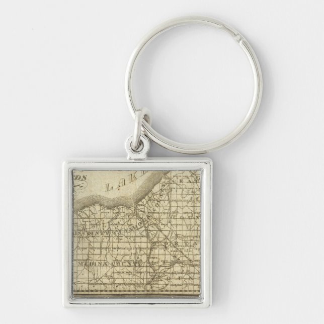 Map of The Western Reserve Key Ring (Front)