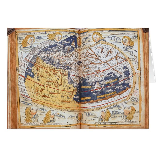 Map of the world, 1486 (Front Horizontal)