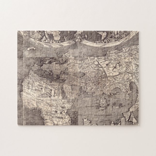 Map of the World | 1507 Jigsaw Puzzle (Horizontal)