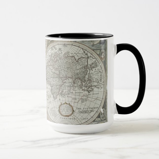 Map of the World | 1676 Mug (Right)