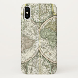 Map of the World   1744 iPhone X Case