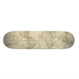 Map of the World 2 2 Skateboard