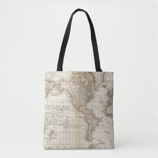 Map of the World 2 2 Tote Bag (Front)