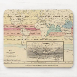 Map of The World 2 Mouse Pad