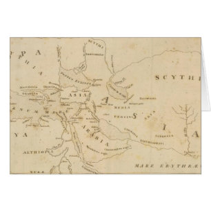Map of the World According to Strabo