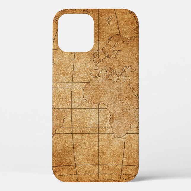 map of the world Case-Mate iPhone case (Back)