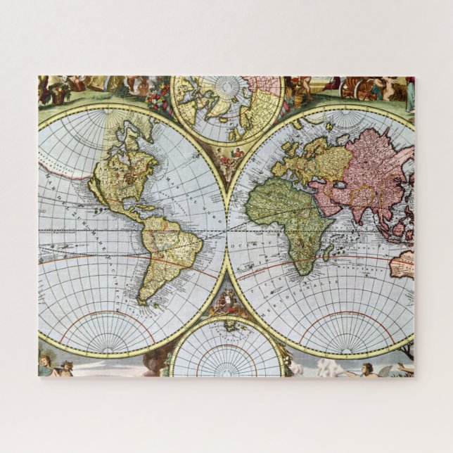 Map of the World Jigsaw Puzzle (Horizontal)
