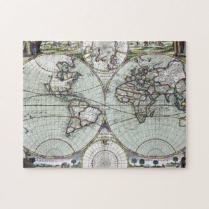 Map of the world jigsaw puzzle