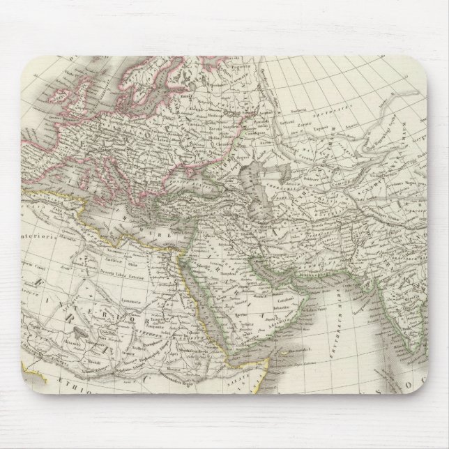 Map of the World known to the ancients Mouse Pad (Front)
