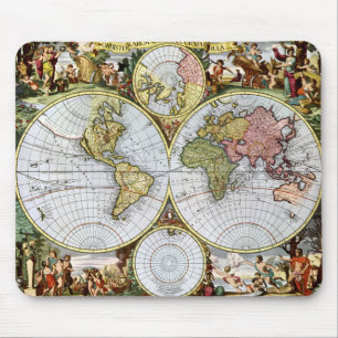 Map of the World Mouse Pad