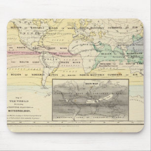 Map of The World Mouse Pad