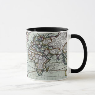 Map of the world mug