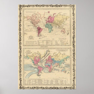 Map of The World Poster