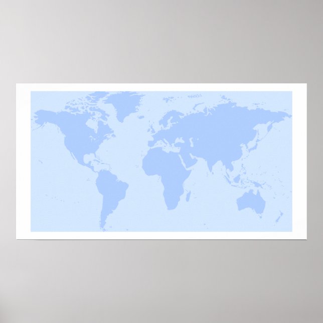 Map of the World Poster (Front)