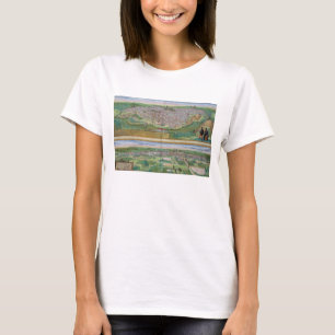 Map of Toledo and Valladolid, from 'Civitates Orbi T-Shirt