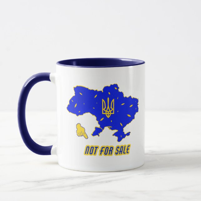 Map of Ukraine Mug (Left)