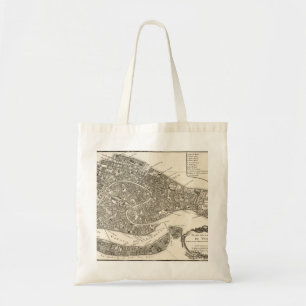 Map of Venice - 1764 vintage pictorial map Tote Bag