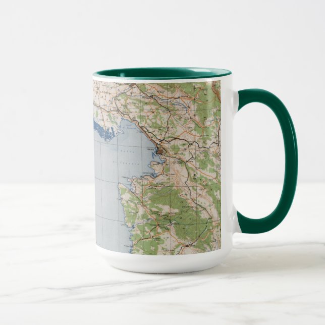 Map of Venice, Italy Mug (Right)