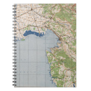 Map of Venice, Italy Notebook