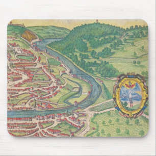 Map of Vienna Mouse Pad