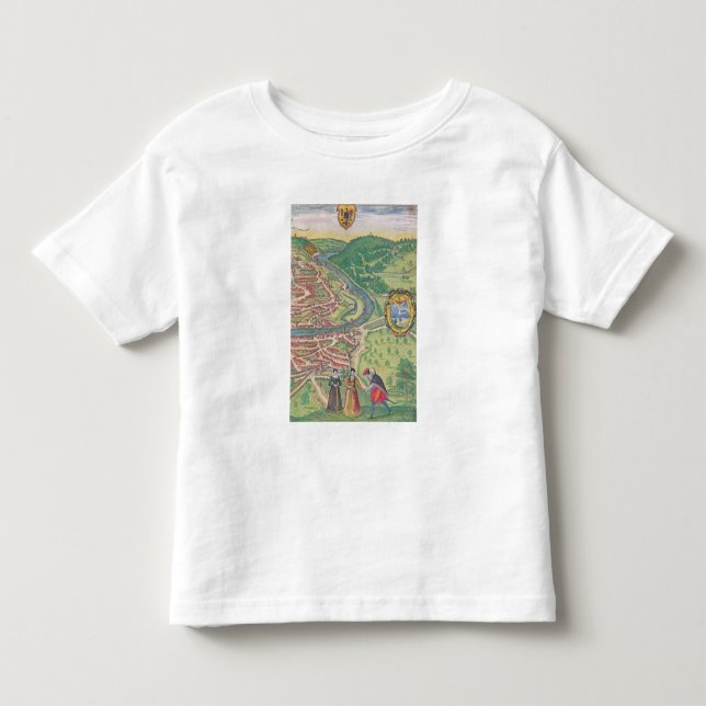 Map of Vienna Toddler T-Shirt (Front)