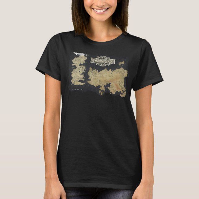 Map of Westeros T-Shirt (Front)
