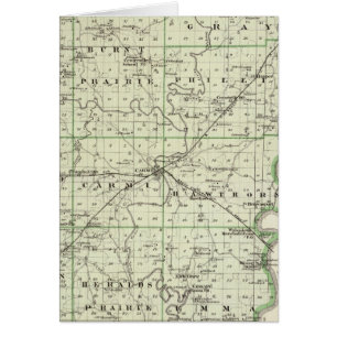 Map of White County