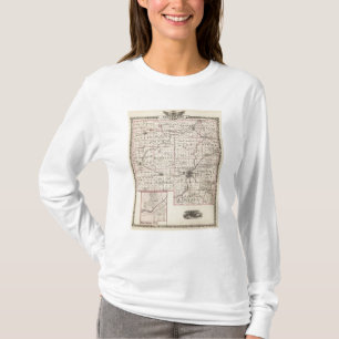 Map of Winnebago County and Belvidere T-Shirt