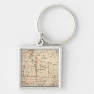 Map of Wisconsin, showing assembly districts Key Ring