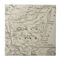 Map of Zululand with the Adjoining Frontiers