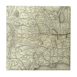 Map Ohio and Mississippi Railway Tile