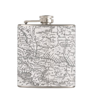 MAP: PANNONIA HIP FLASK