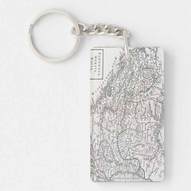 MAP: PANNONIA KEY RING (Front)